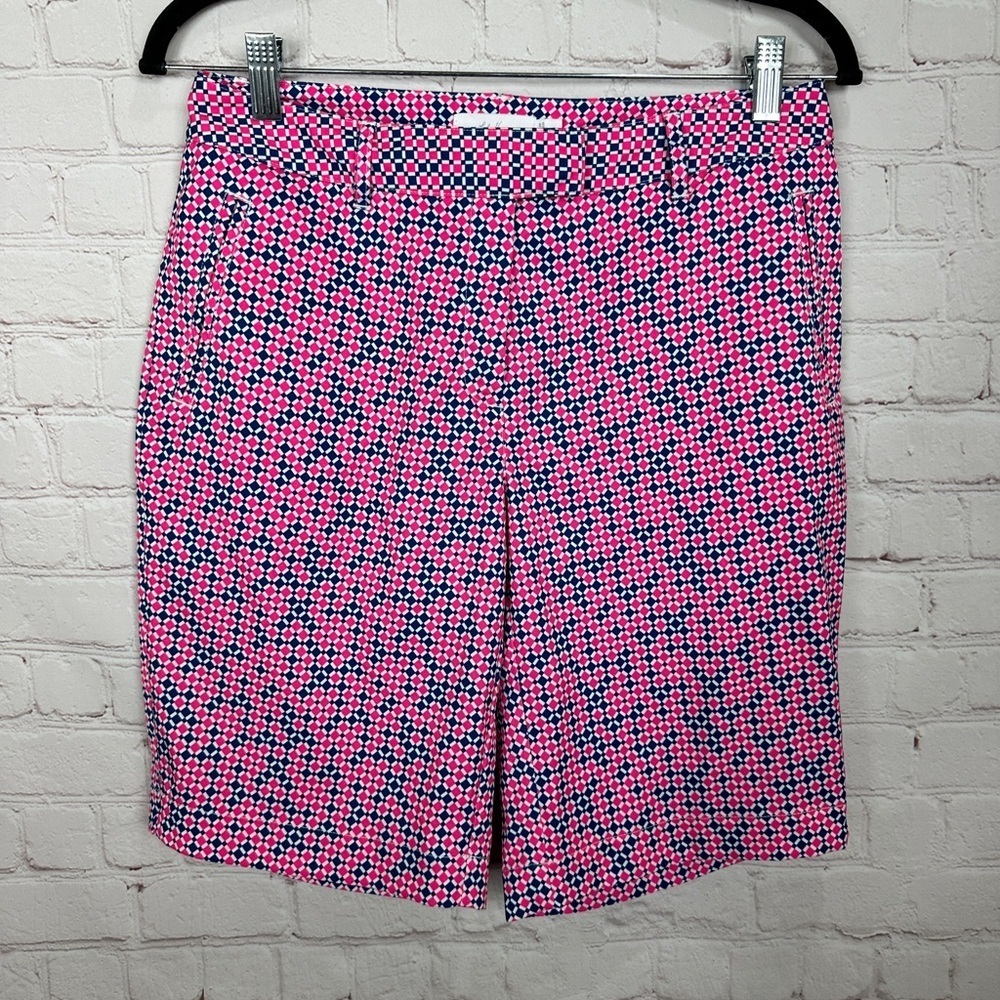 Lady Hagen  Women's bright colored stretch golf bermuda shorts, sz 4, EUC‎
